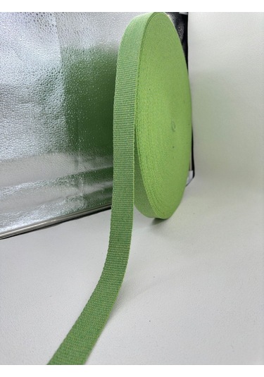 Paşateks 3 Cm Pamuk Kolon Şerit-5 Metre-yeşil