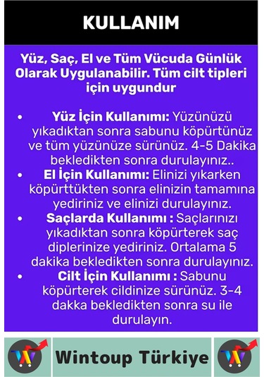 Wintoup Isırgan Otu Sabunu 4 x 100 G