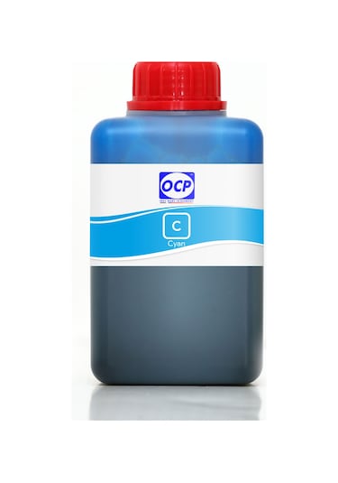 OCP Lexmark Z517 Uyumlu Yazıcı Mürekkebi 500ml C Cyan Mavi Dye
