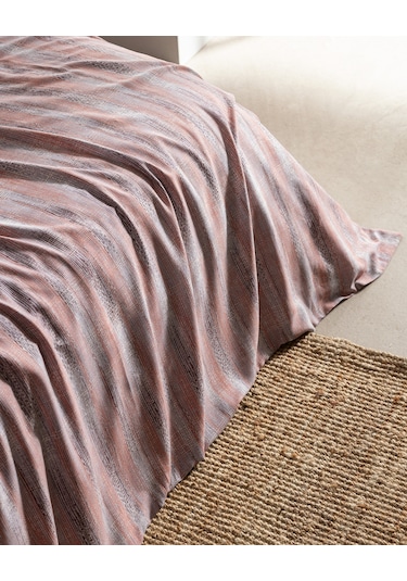 Clarette Tek Kişilik %100 Pamuk Madame Coco Crep Baskılı Nevresim Takımı - Renkli 8684427182277 Çok Renkli