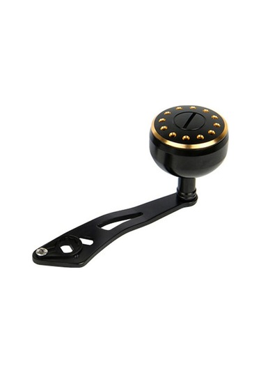 Metal Balık Olta Makarası Kolu - 32mm Siyah Metal Toplu Modifiye Kolu