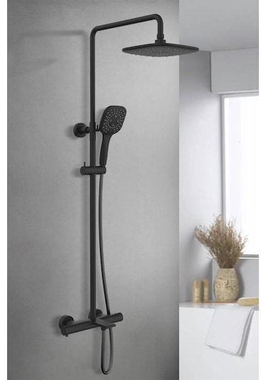 Eva Banyo Fontana Fm-2355 Siyah Duş Ünitesi Diğer