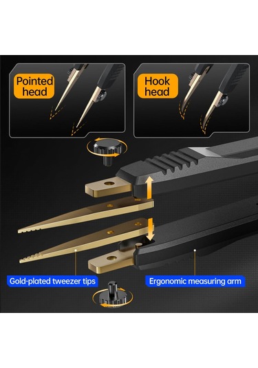 Fnirsi Lcr-st1 Mini Akıllı Dijital Cımbız Lcr Smd Esr Transistör