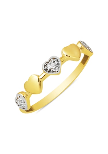 Kalpli Minimal 14 Ayar Spor Altın Yüzük