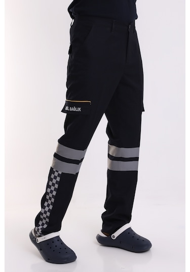 112 Acil Sağlık Reflektörlü Erkek Pantolon
