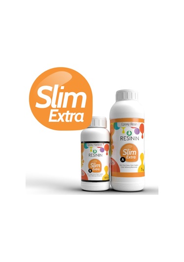 Slim Extra 1500 G Ekstra Sararma Dirençli Epoksi Reçine