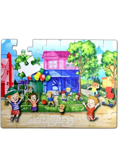 Tox Oyun Parkı 5+ Keçe Yapboz 5 Yaş Puzzle T040