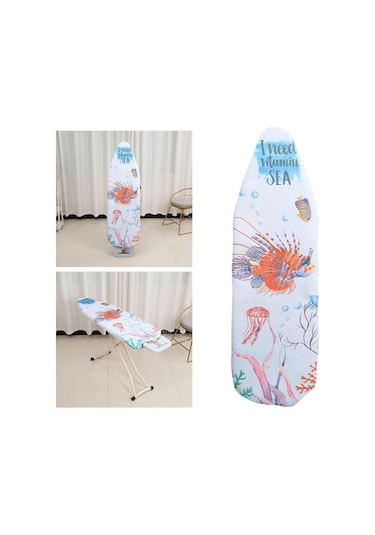 Pazly Yastıklı Ütü Suntek Masası Kapak Çamaşır 19x55in Cy Altın