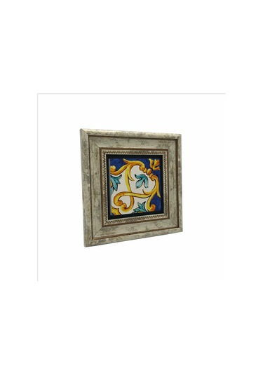İtalyan Deseni Baskılı Taş Tablo 20x20 693