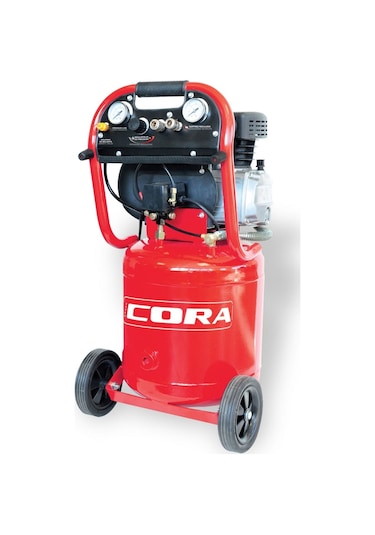 Cora LFL40 2 Hp 8 Bar 40 LT Dikey Yağlı Kompresör