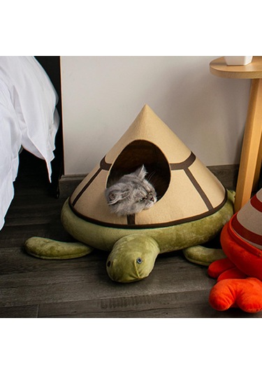 Suntek Kedi Evi Yuvası Evcil Hayvan Yatağı Yavru Köpek