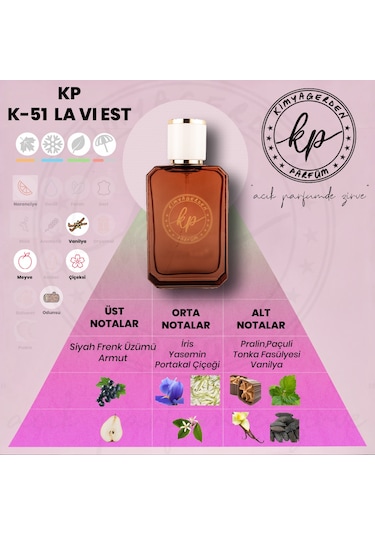 KP Kimyagerden K-51 Açık Parfüm Extrait De Parfum 50 ML