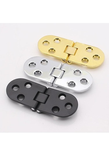 Ebitda Suntek 4 Adet Paslanmaz Metal Menteşeler, 180 Derece Menteşeler