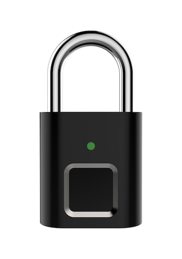 Mufunye L34 Akıllı Parmak İzi Asma Kilidi. Mini Çanta Küçük Asma Kilit Çekmece Dolap Küçük Kilit Parmak İzi