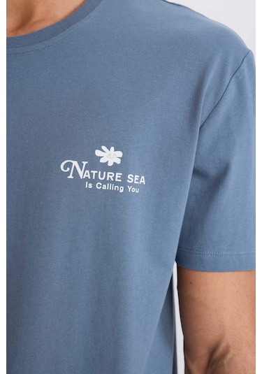 DeFacto %100 Pamuk Regular Fit Bisiklet Yaka Baskılı Kısa Kollu Tişört C2080AX25SMIN260 DeFacto %100 Pamuk Regular Fit Bisiklet Yaka Baskılı Kısa Kollu Tişört C2080AX25SMIN260