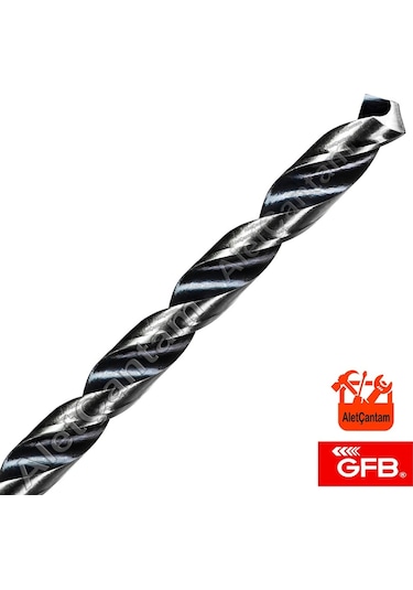Uzun Boy Hss Matkap Ucu Metal Ahşap 6 Mm 140 Mm Boy