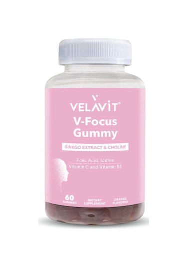 Velavit V-focus Gummy 60 Gummies