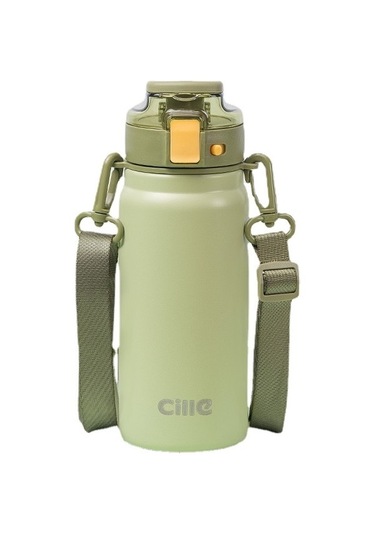 Pangolin Outdoors 600 Ml Yeşil Paslanmaz Çelik Termos - Seyahat Ve Kamp İçin 316 Model Yeşil