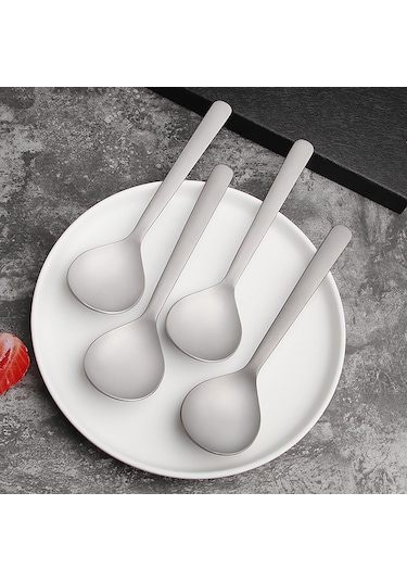 Hombey Titanyum Çatal, Hafif Mutfak Gereci, Doğa Yürüyüşü Ve Piknik İçin Taşınabilir, Gümüş Renkli, 18.2 Cm, 35 Gram