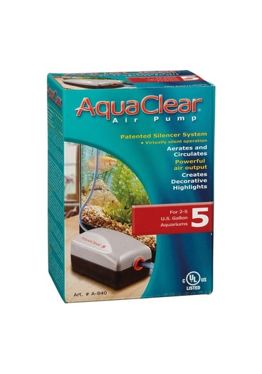 Aquaclear Model 5 Hava Pompa. 8-19lt/2w