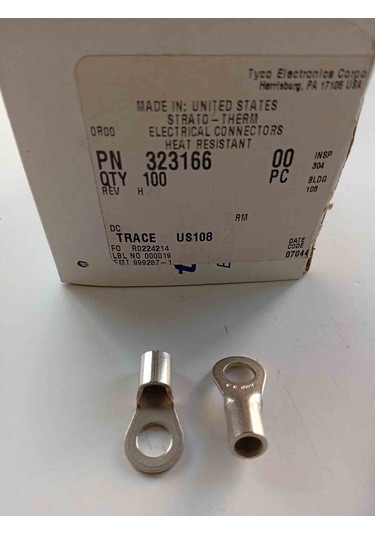 323166-00 Tyco Konnektör 3 Adet