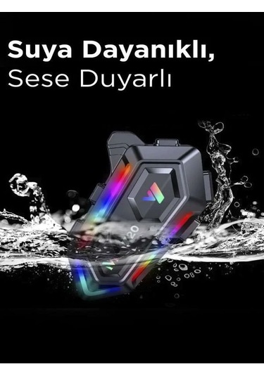 Deanb Y020 Ip67 Sesli Asistan Rgb Hd Ses Bluetooth Intercom
