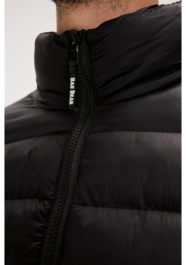 Bad Bear Boss Puffer Jacket Erkek Mont Siyah S-Xxl 001