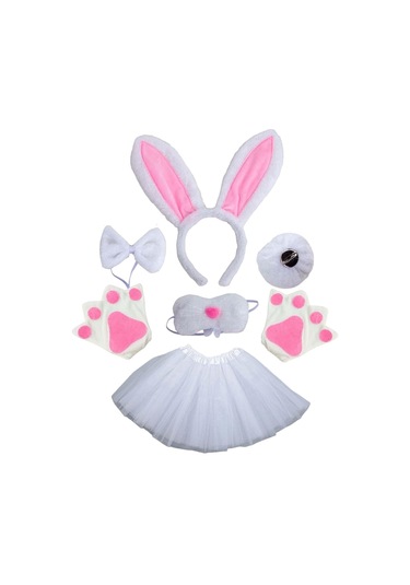 Suntek Paskalya Temalı Partiler Karnavalı Için Beyaz-6-adet