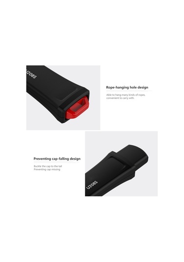 Netac Write Usb2.0 Flash Sürücü U208s 8g Bellek Çubuğu