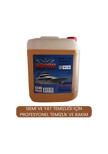 Deniz Aracı Yat Deri Koltuk Temizleme Kimyasalı 5 Lt