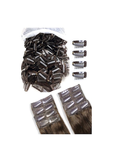 Prodiva Peruk, Çıtçıt, Postiş, Yarımay, Kahkül Klipsleri 1000’li Pakette Koyu Kahve