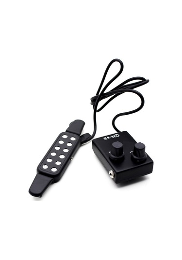 Xiyyadms 38-41 İnç Akustik Gitar İçin Manyetik Alıcı Seti - Kol Saati Mikrofon Ve Ses Kontrolcüsü İle Oynarken Şarkı Söyleyin, 3 Metre Ses Kablosu Dahil