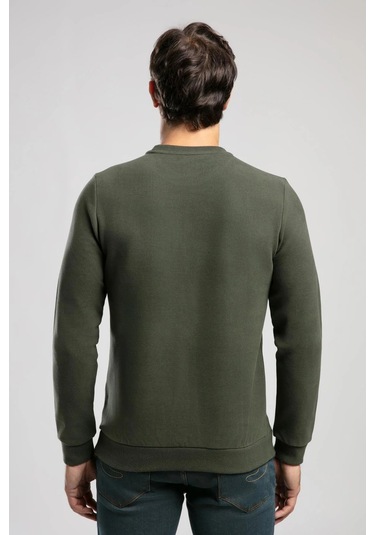 Lee Cooper Erkek Sweat 261 Lcm 241063 5203 Açık Haki Açık Haki