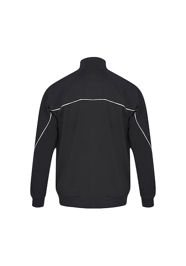 Hummel Hmlyuca Zıp Fermuarlı Siyah Erkek Spor Sweatshirt 922533-2001