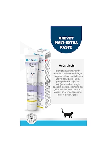Onevet Malt Extra Paste Tüy Yumağı Önleyici Kedi Maltı 100 Gr