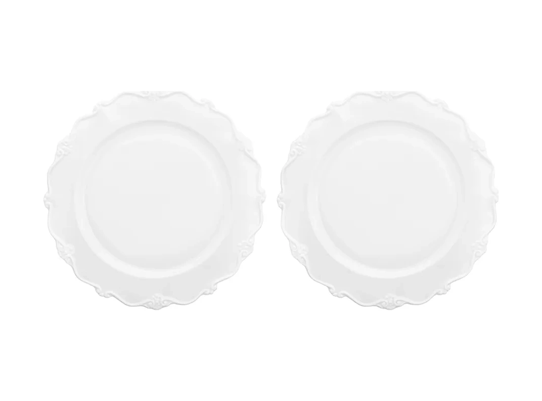 Elan Gallery "galant" Tabaklar 2 Adet, 26 Cm 325861942 Beyaz