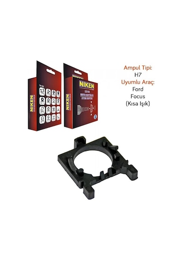 ford focus 3.5 led far aparatı h7 kısa far sabitleme aparatı