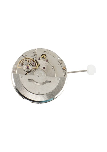 Xurunkeji Prettyia Miyota 8205 Otomatik Saat Hareketi 3 İbre Tarih/gün Çift Takvim Gümüş