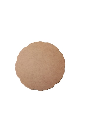 Mdf 4'lü Yuvarlak Tepsi Seti