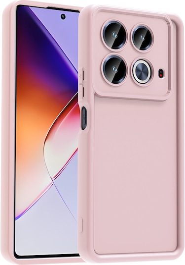 Nihcase İnfinix Note 40 Pro Kılıf Kamera Korumalı Ananas Silikon