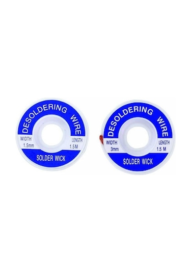 Class Zd-180 Lehim Temizleme Teli 2Li Set 1.5-3Mm