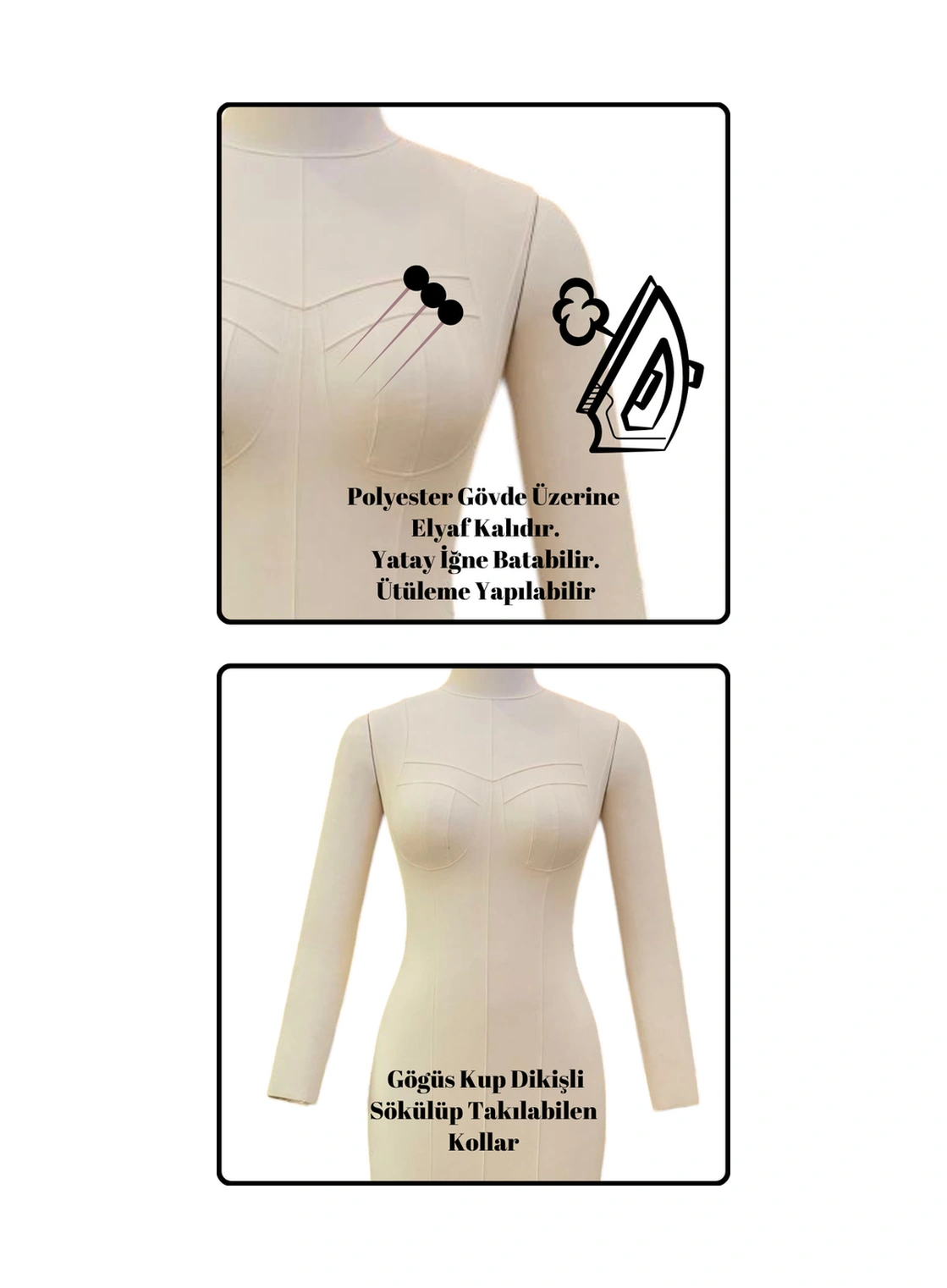 42 Beden Profesyonel Kollu Prova Mankeni Terzi Mankeni: Profesyonel Dikiş Deneyimi 2187