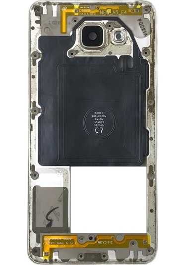 Gmr Samsung Galaxy Uyumlu A5 2016 A510 Orta Kasa 2 Sim Gold-