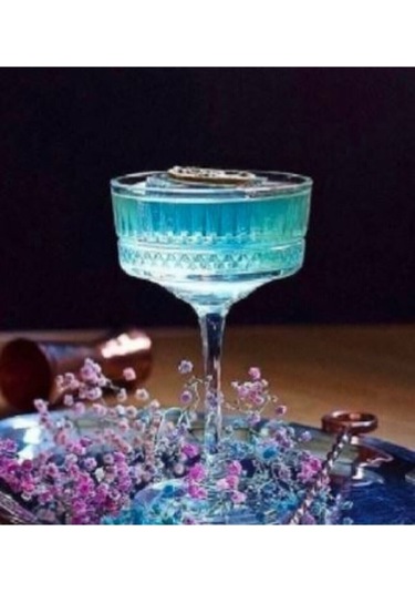 Elysia 12'l Şampanya Bardağı 260cc Elysia Ayaklı Kadeh Bardak Sunum Kadehi 12 Adet Şeffaf