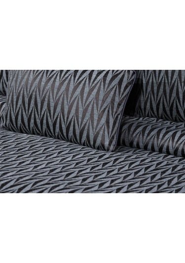 Lukes Geometrik 4 Parça Mavi Pike Takımı 240 X 260 Cm Mavi