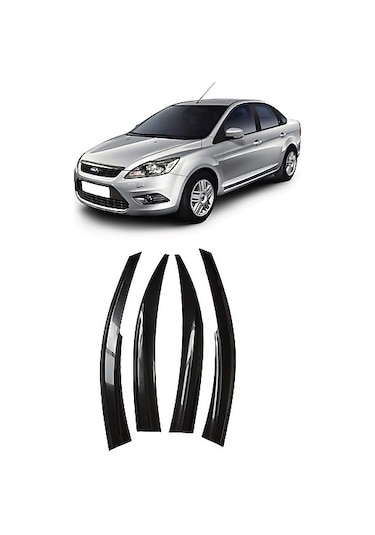 Ford Focus 2 2004 2010 Mugen Cam Rüzgarlığı