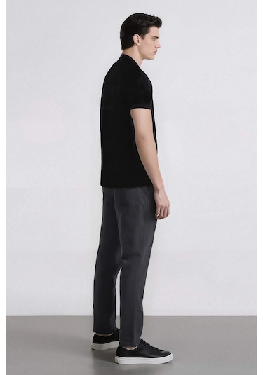 DeFacto %100 Pamuk Keten Görünümlü Pantolon Beli Lastikli Slim Fit Dar Kesim Cepli Düz Paça D2671AX25SMGR439 DeFacto %100 Pamuk Keten Görünümlü Pantolon Beli Lastikli Slim Fit Dar Kesim Cepli Düz Paça D2671AX25SMGR439