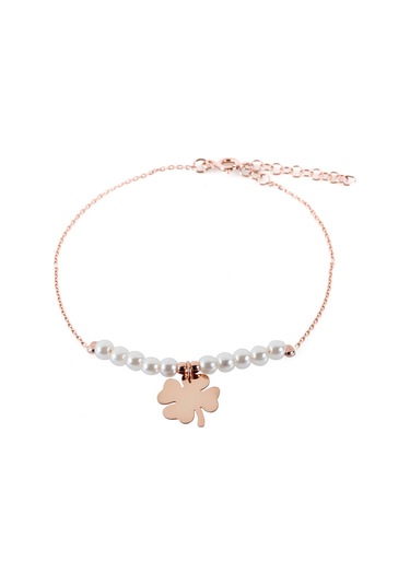 Azuris Silver Gümüş Yonca Hal Hal Gümüş