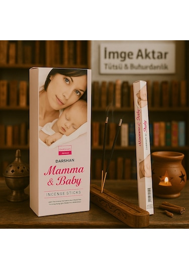 Darshan İncense Mamma&baby 20'li Çubuk Tütsü Çok Renkli