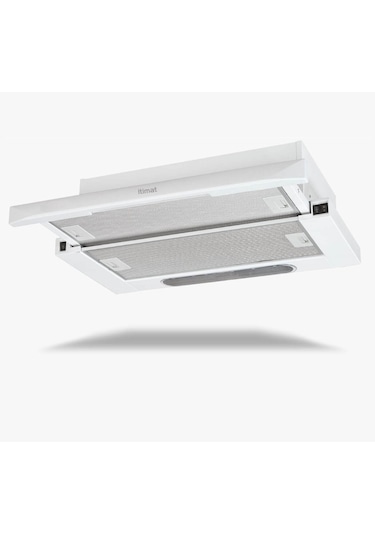 İtimat 9040 Çift Motor Aspiratör 60 CM Beyaz